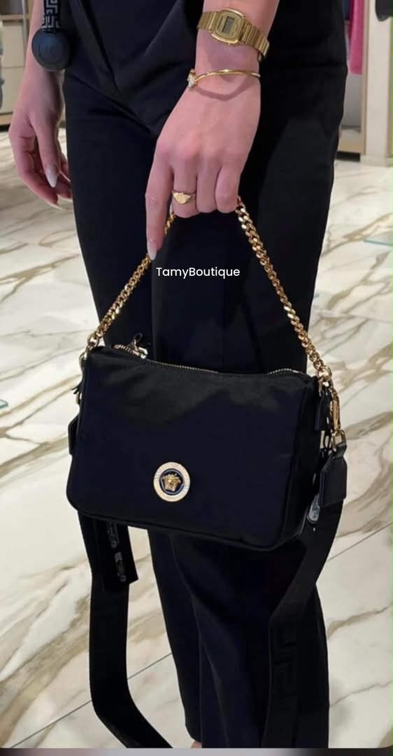 Black Leather Bag